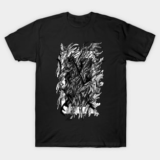 Abstract doodle art T-Shirt